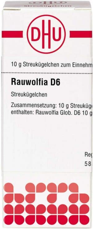 Rauwolfia D 6 Globuli 10 G