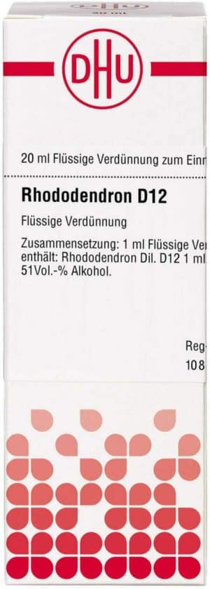 Rhododendron D 12 Dilution 20 ml