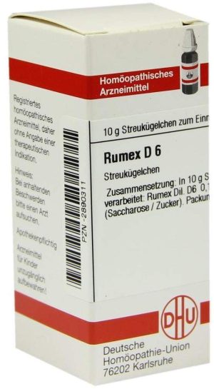 Rumex D6 10 G Globuli