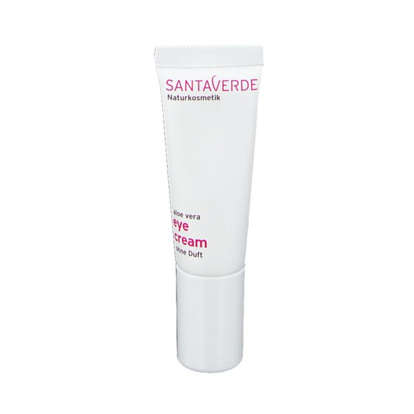 SANTAVERDE Aloe Vera Augencreme ohne Duft