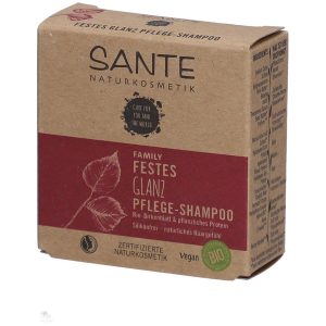 SANTE Festes Glanz Pflege-Shampoo Bio-Birkenblatt & pflanzliches Protein