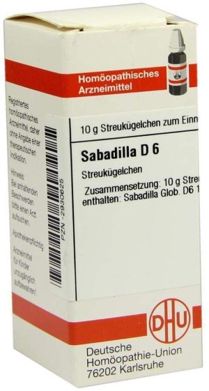 Sabadilla D6 10 G Globuli