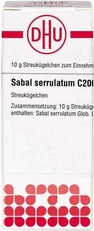 Sabal Serrulatum C 200 Globuli 10 G
