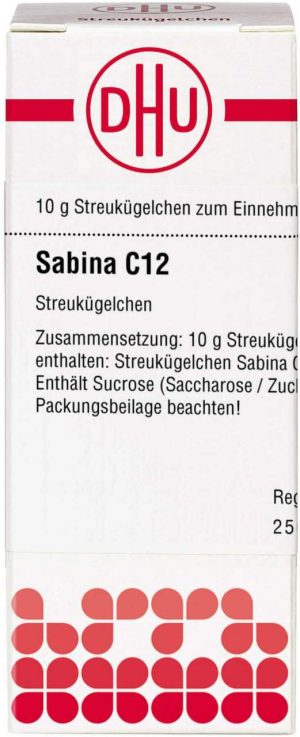 Sabina C 12 Globuli 10 G