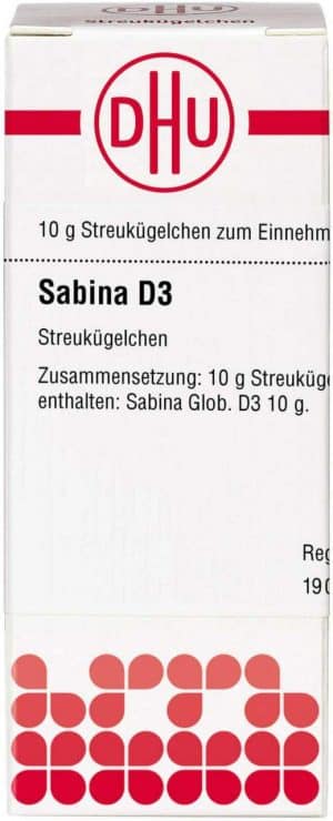Sabina D 3 Globuli 10 G