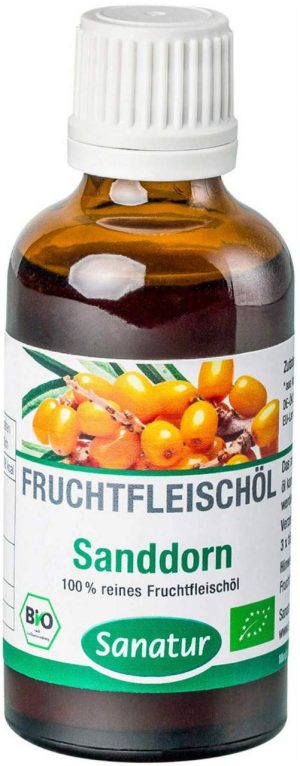 Sanddorn Fruchtfleischöl Bio