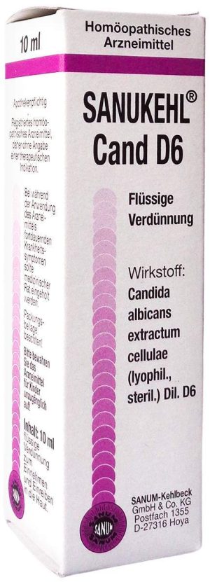 Sanukehl Cand D 6  Tropfen 10 ml