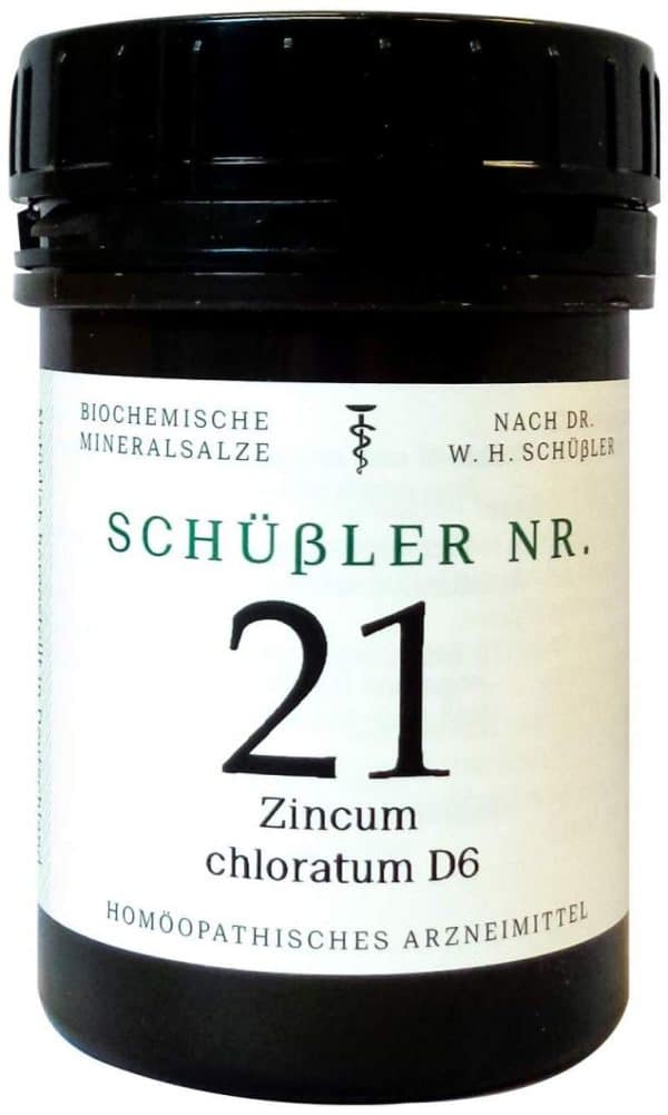 Schuessler 21 Zincum Chloratum D6 400 Tabletten