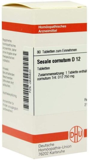 Secale Cornutum D12 Tabletten 80 Tabletten