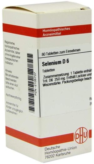 Selenium D6 Tabletten 80 Tabletten