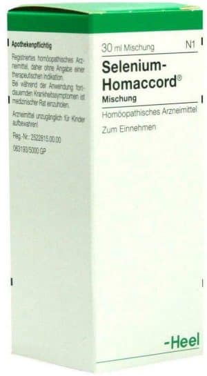 Selenium Homaccord Liquid 30 ml Tropfen