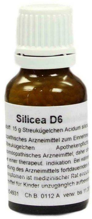 Silicea D 6 Globuli 15 G