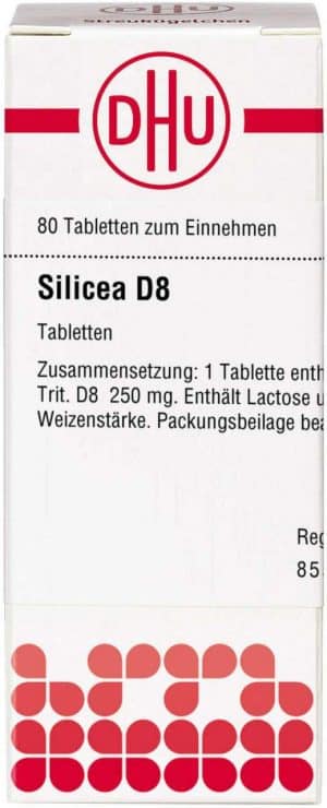 Silicea D 8 Tabletten 80 Stück