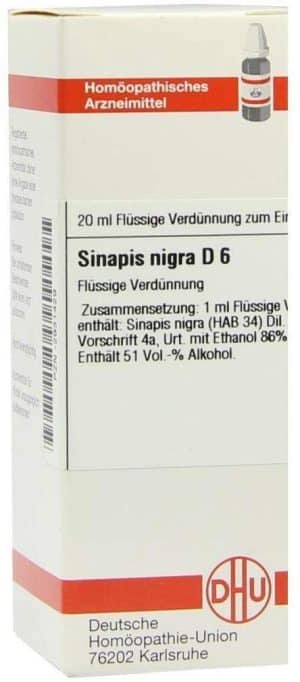Sinapis Nigra D 6 Dilution