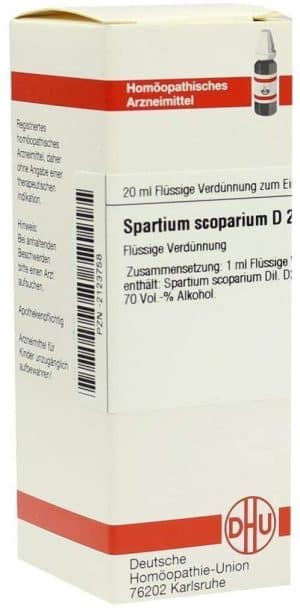 Spartium Scoparium D2 Dilution 20 ml Dilution