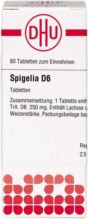 Spigelia D 6 80 Tabletten