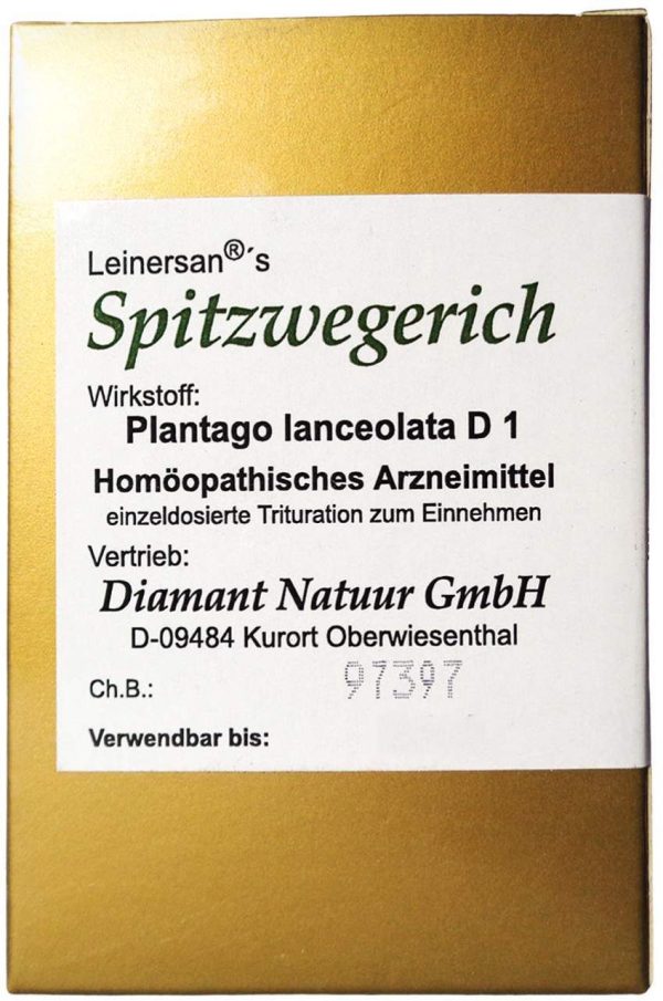 Spitzwegerich 60 Kapseln