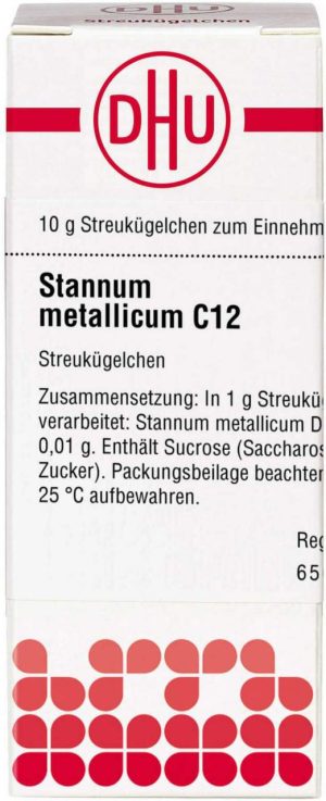 Stannum Metallicum C 12 Globuli 10 G
