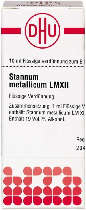 Stannum Metallicum Lm Xii Dilution 10 ml