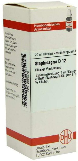 Staphisagria D 12 Dilution