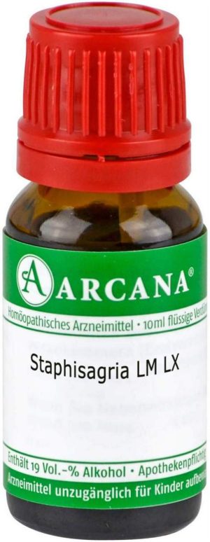 Staphisagria Lm 60 Dilution 10 ml