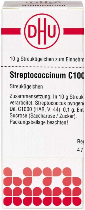 Streptococcinum C 1000 Globuli 10 G