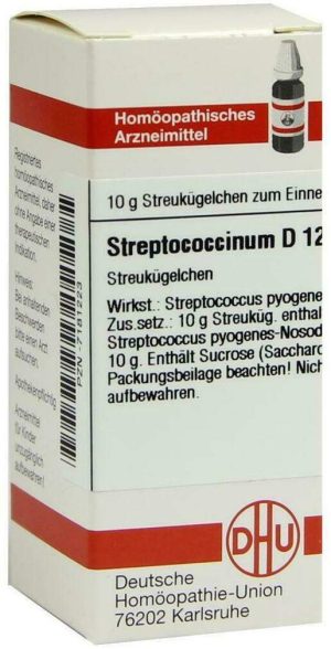 Streptococcinum D 12 10 G Globuli