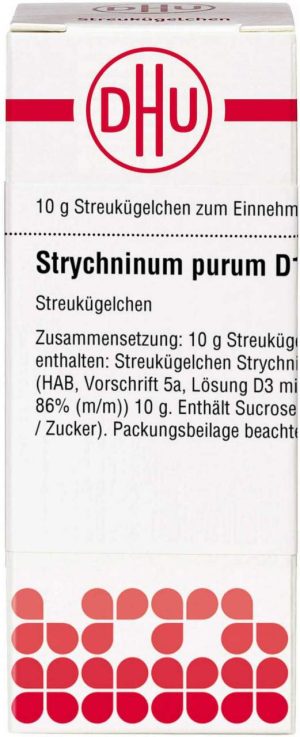 Strychninum Purum D 12 Globuli 10 G