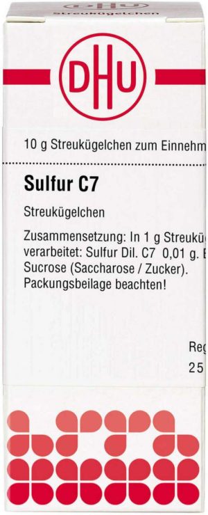 Sulfur C 7 Globuli 10 G