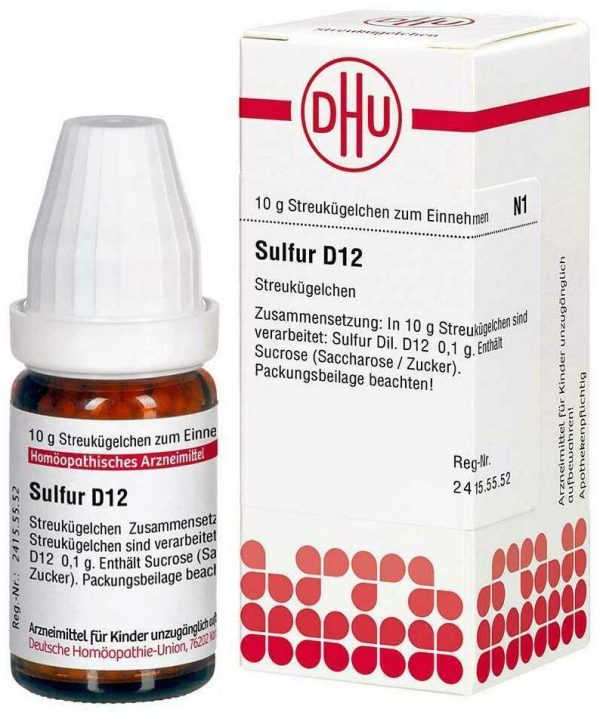 Sulfur D12 10 G Globuli