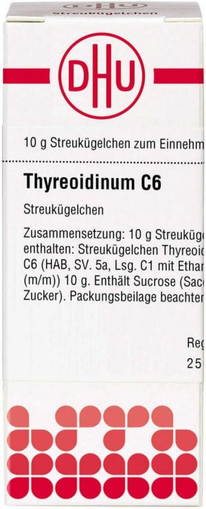 Thyreoidinum C 6 Globuli