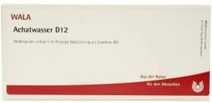 Wala Achatwasser D12 10 X 1 ml Ampullen
