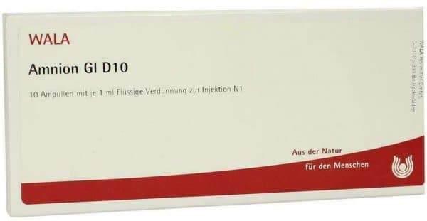 Wala Amnion Gl D10 10 X 1 ml Ampullen