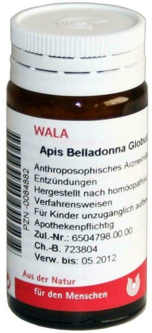 Wala Apis Belladonna Globuli Velati 20 G