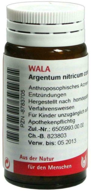 Wala Argentum Nitricum Comp. 20 G Globuli