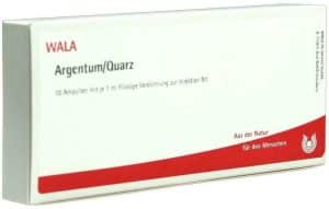 Wala Argentum-Quarz 10 X 1 ml Ampullen