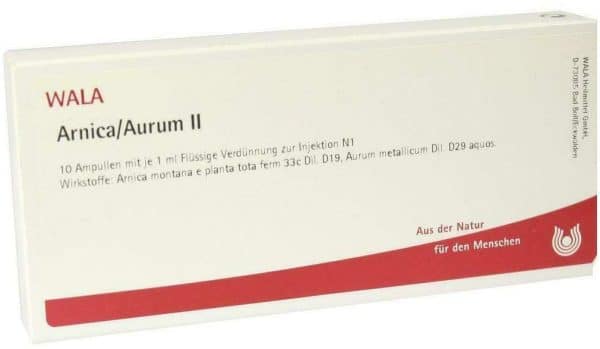 Wala Arnica Aurum II 10 X 1 ml Ampullen