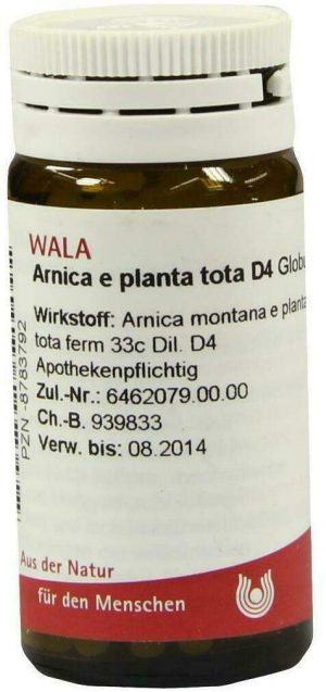 Wala Arnica E Planta Tota D4 20 G Globuli
