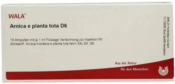 Wala Arnica E Planta Tota D6 10 X 1 ml Ampullen