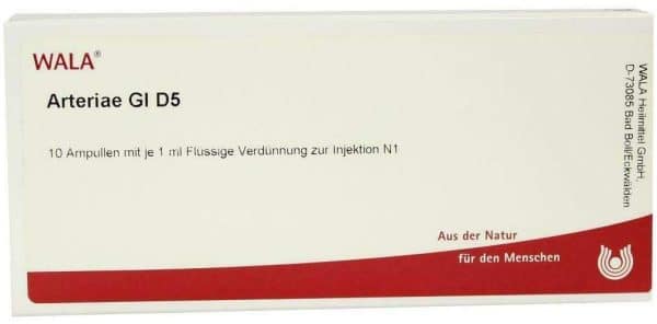 Wala Arteriae Gl D5 10 X 1 ml Ampullen