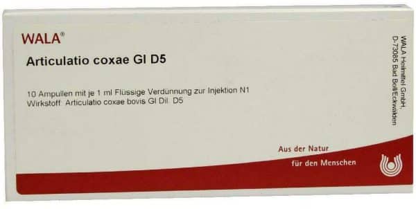 Wala Articulatio Coxae Gl D5 10 X 1 ml Ampullen