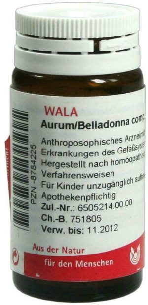 Wala Aurum Belladonna Comp. 20 G Globuli