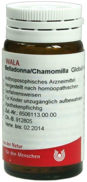 Wala Belladonna Chamomilla 20 G Globuli