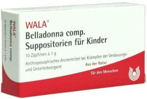 Wala Belladonna Comp. 10 X 1 G Kindersuppositorien