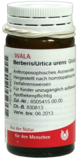 Wala Berberis Urtica Urens 20 G Globuli
