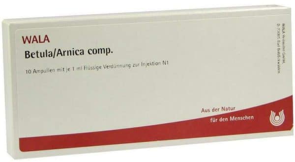 Wala Betula Arnica Comp. 10 X 1 ml Ampullen