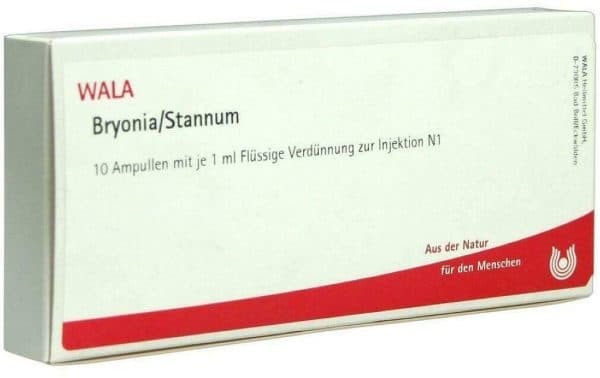Wala Bryonia Stannum 10 X 1 ml Ampullen
