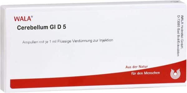 Wala Cerebellum Gl D5 10 X 1 ml Ampullen