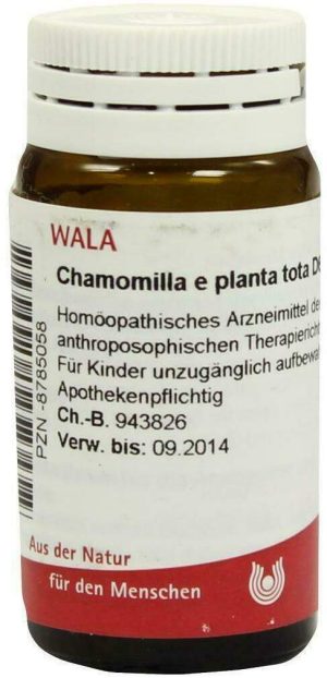 Wala Chamomilla E Planta Tota D6 20 G Globuli