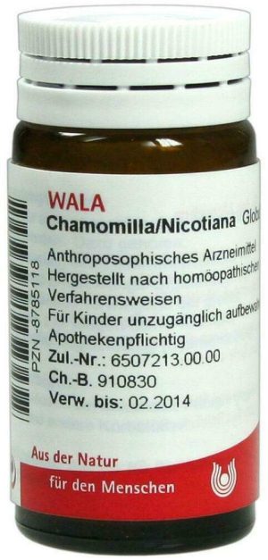 Wala Chamomilla Nicotiana 20 G Globuli
